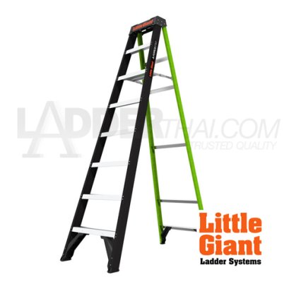 LG15768-001 บันไดไฟเบอร์กลาส A-FORCE250 8' Type1 รุ่น LG15768-001 "LITTLE GIANT"